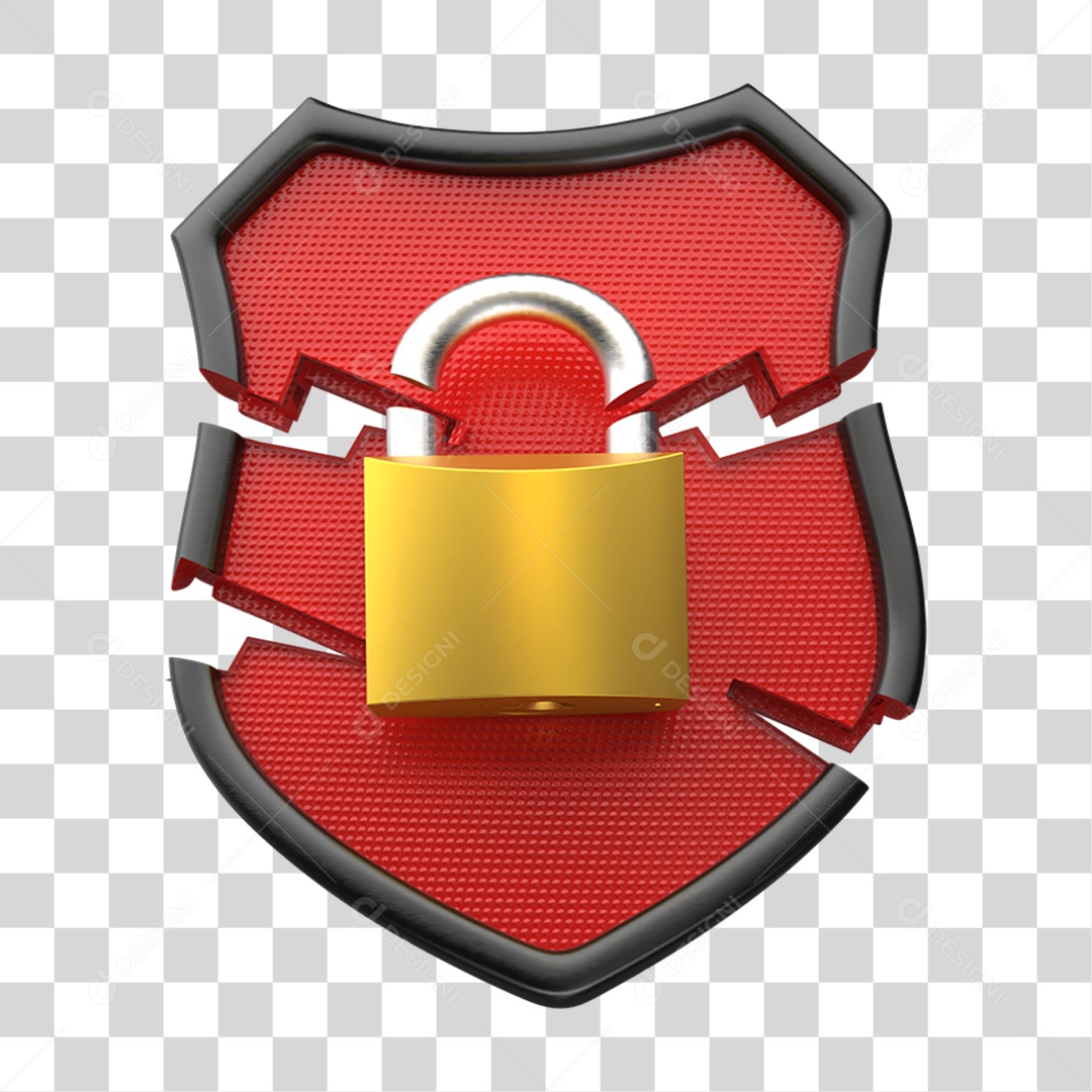 Ícones Cadeado Metal Quebrado PNG Transparente