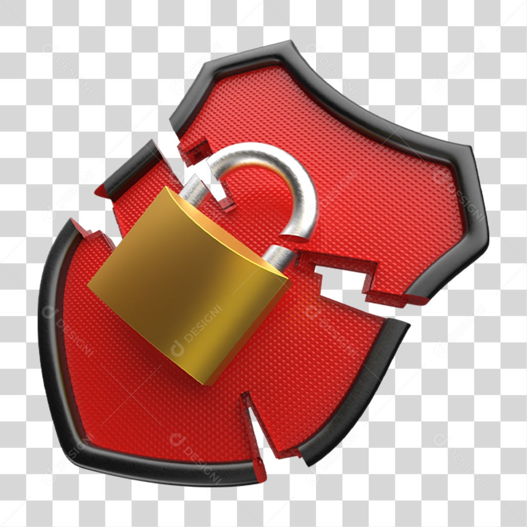 Ícones Cadeado Metal Quebrado PNG Transparente