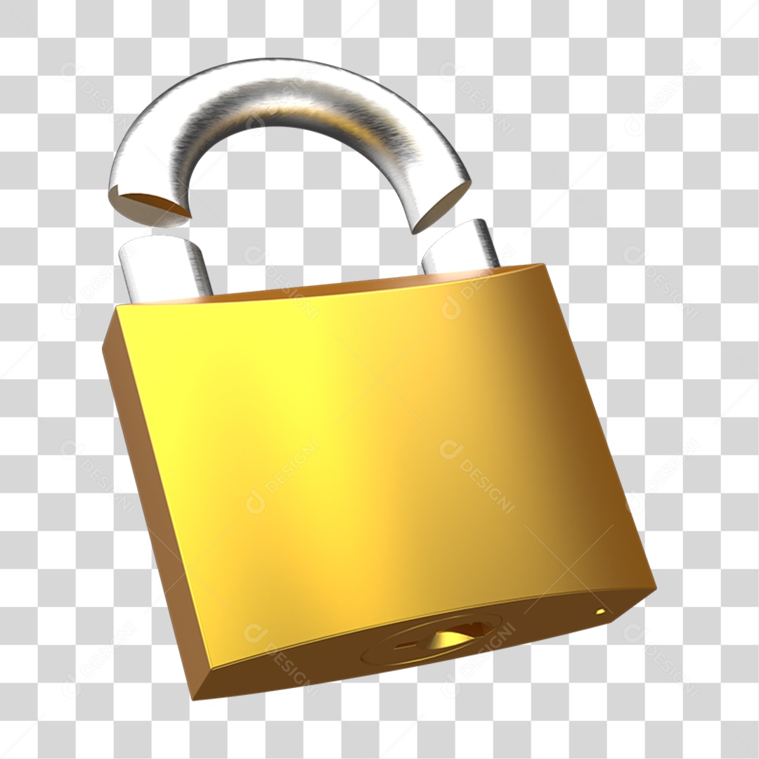 Ícones Cadeado Metal Quebrado PNG Transparente