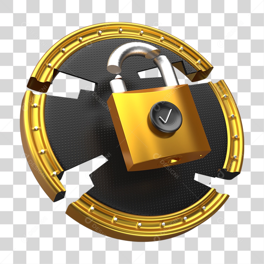 Ícone Acesso Cadeado PNG Transparente