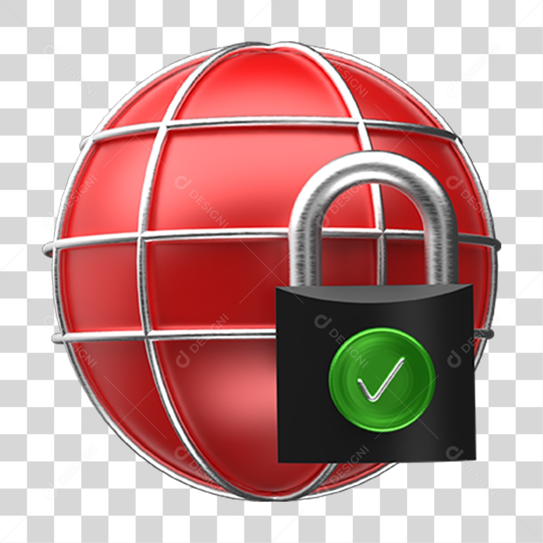 Ícones Planeta Cadeado PNG Transparente