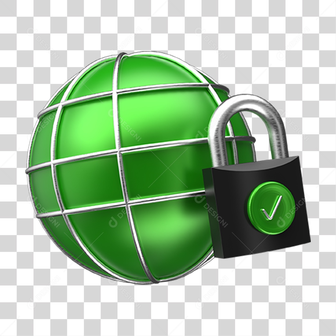 Ícones Planeta Cadeado PNG Transparente