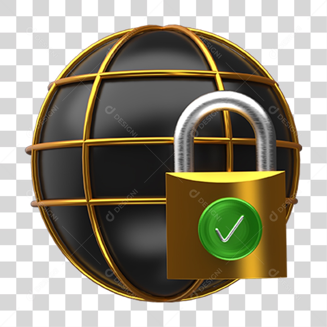 Ícones Planeta Cadeado PNG Transparente