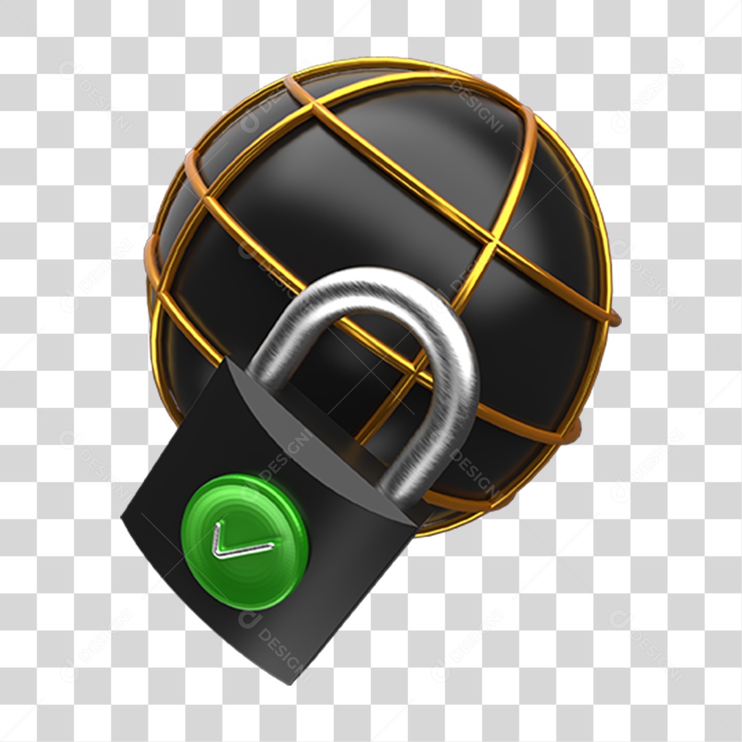 Ícones Planeta Cadeado PNG Transparente