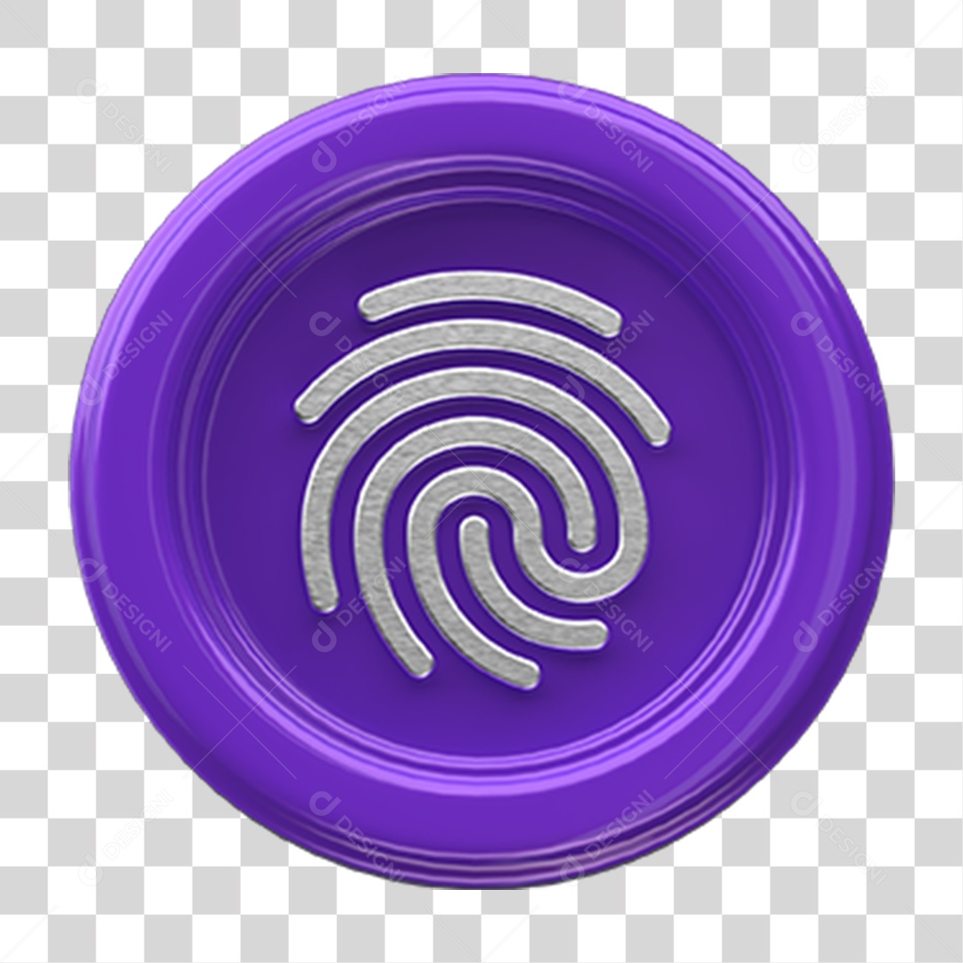 Ícone Digital Selo PNG Transparente