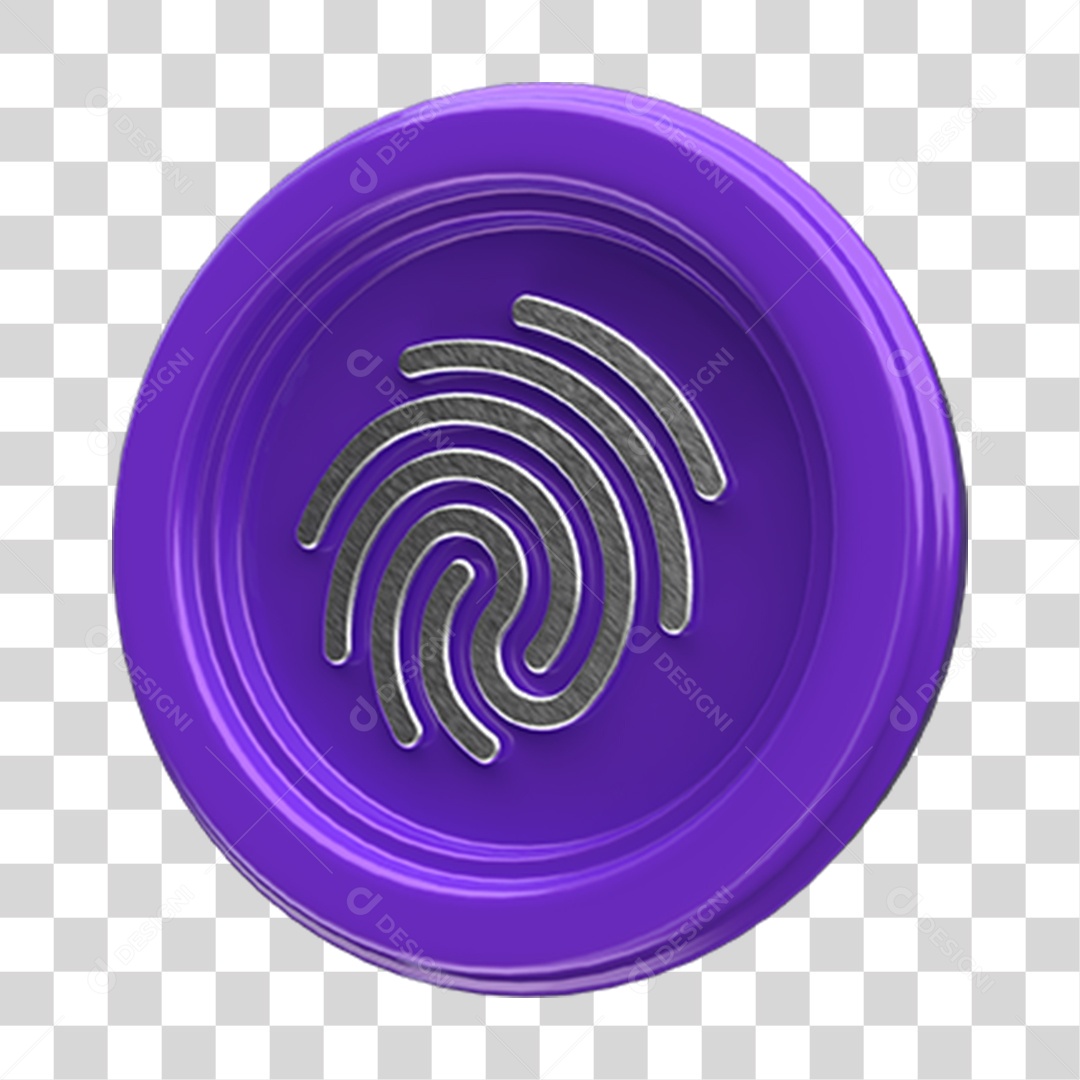 Ícone Digital Selo PNG Transparente