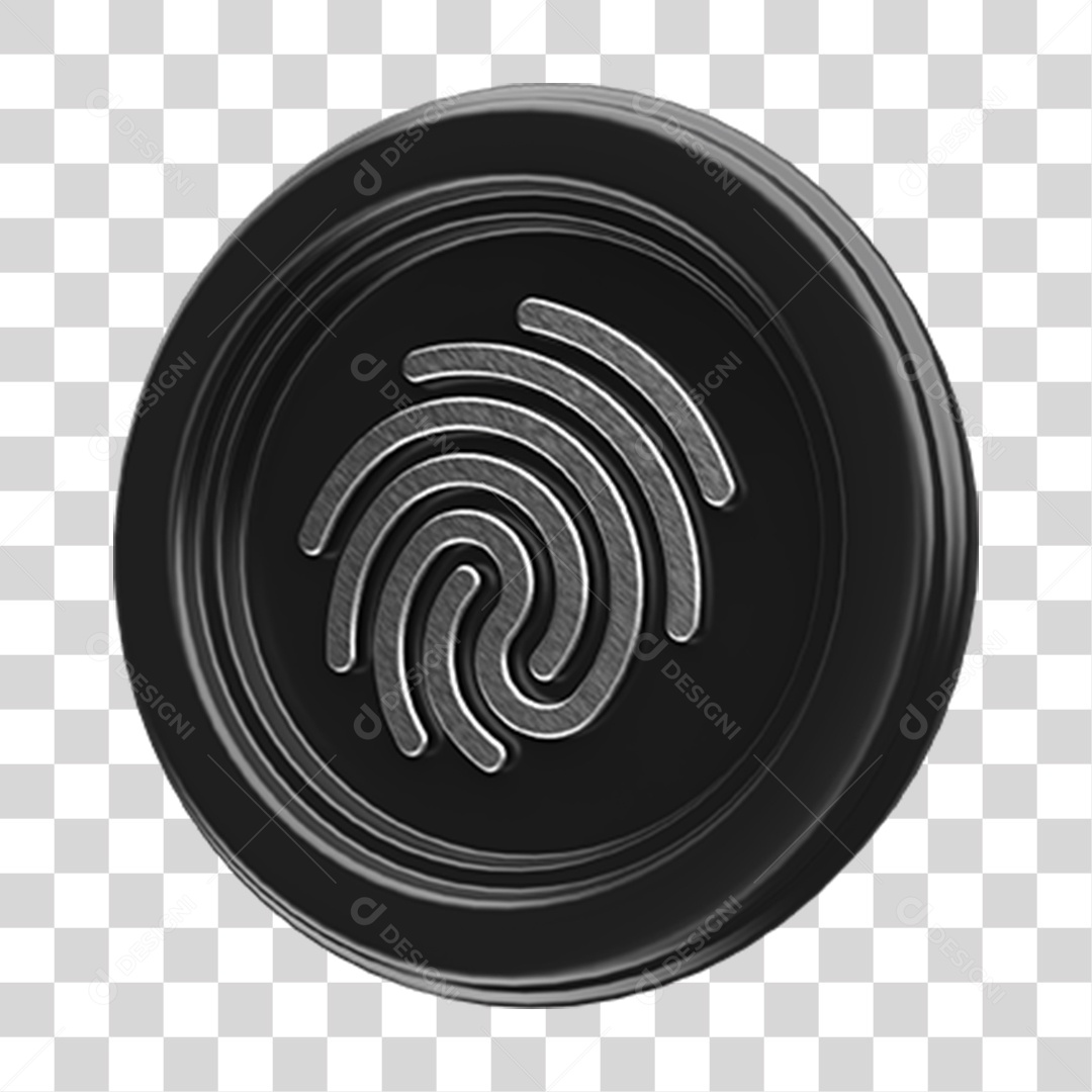 Ícone Digital Selo PNG Transparente