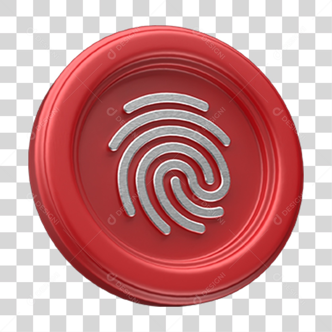 Ícone Digital Selo PNG Transparente