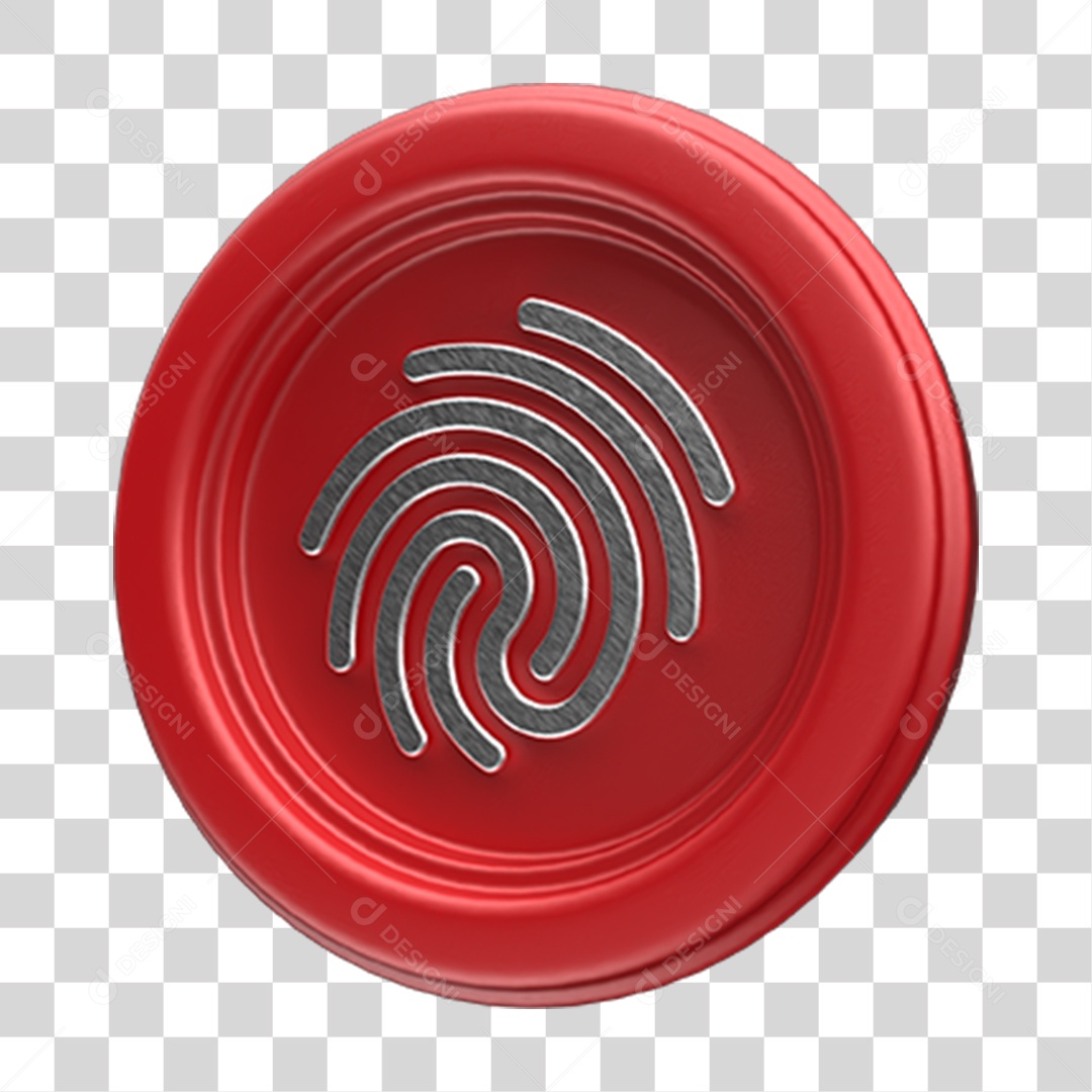 Ícone Digital Selo PNG Transparente