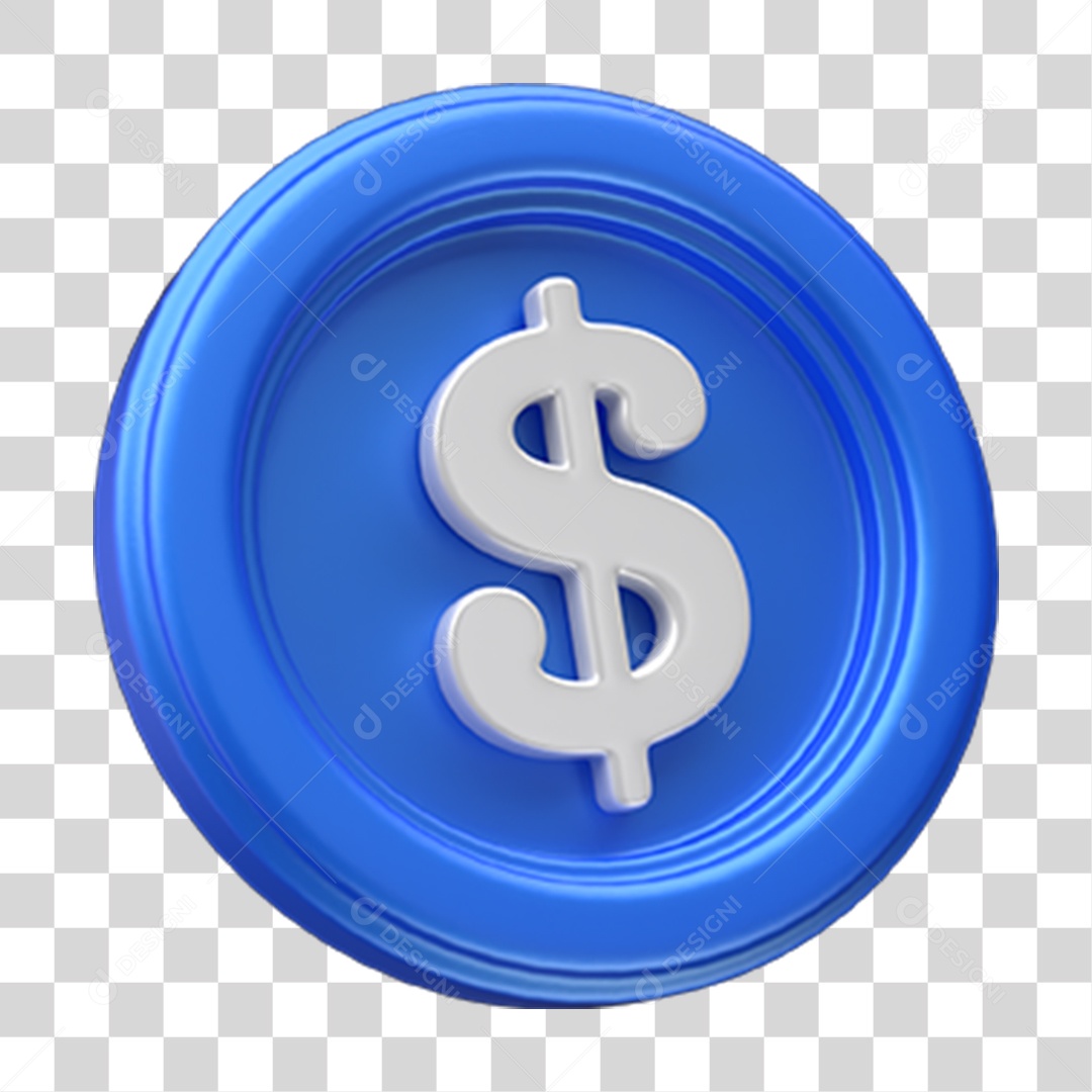 Ícone Cifrão Dinheiro Selo PNG Transparente