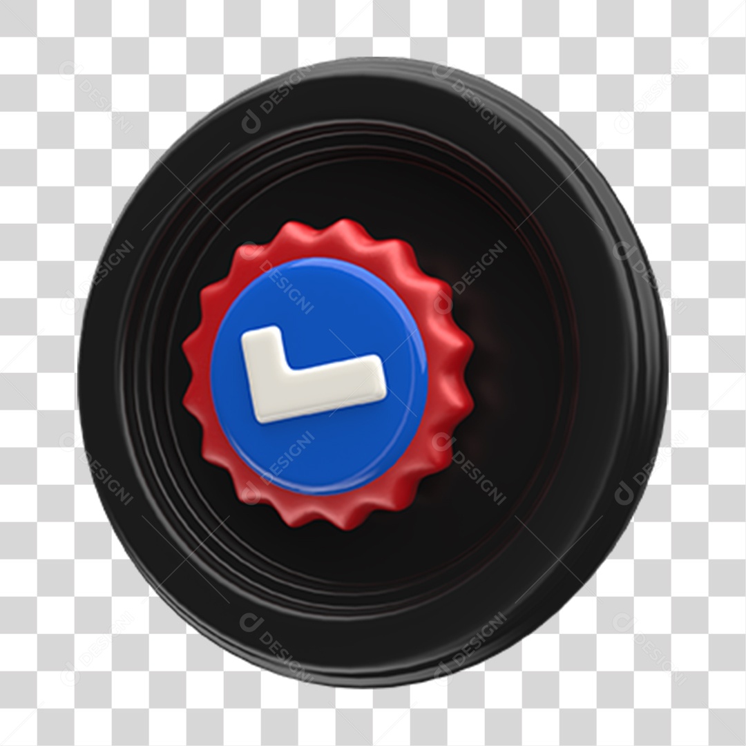 Ícone Confirmação Selo PNG Transparente