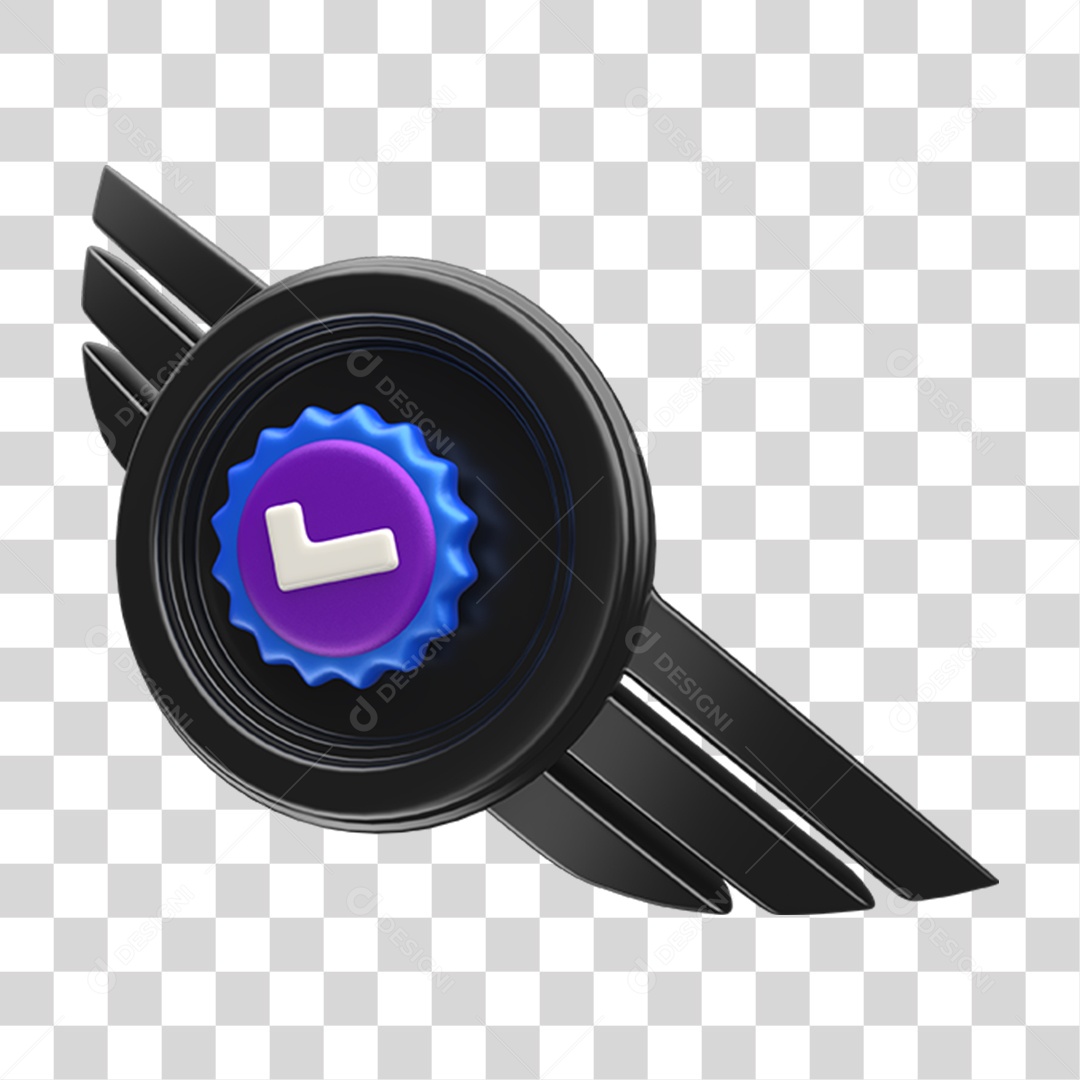 Ícone Confirmação Selo PNG Transparente