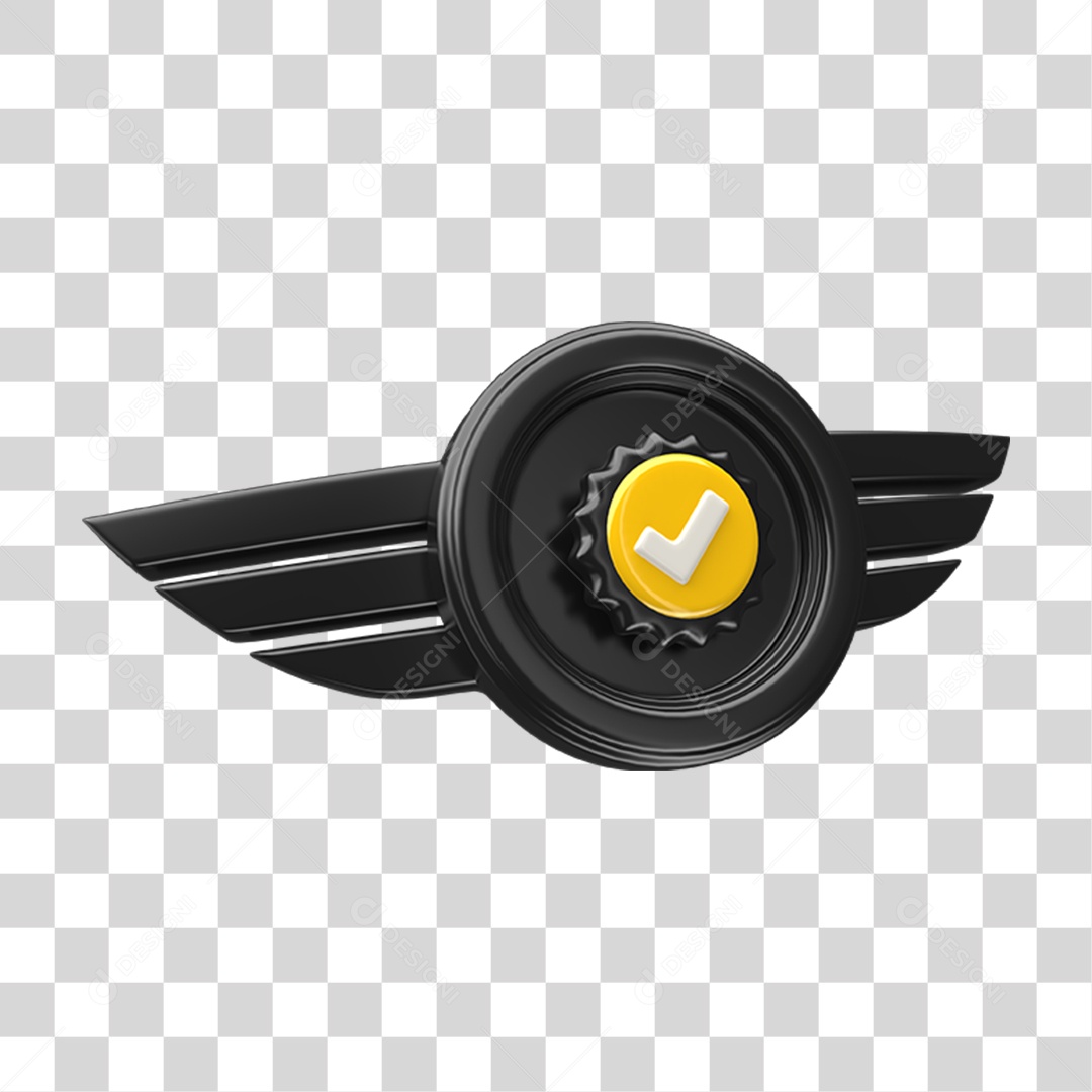 Ícone Confirmação Selo PNG Transparente