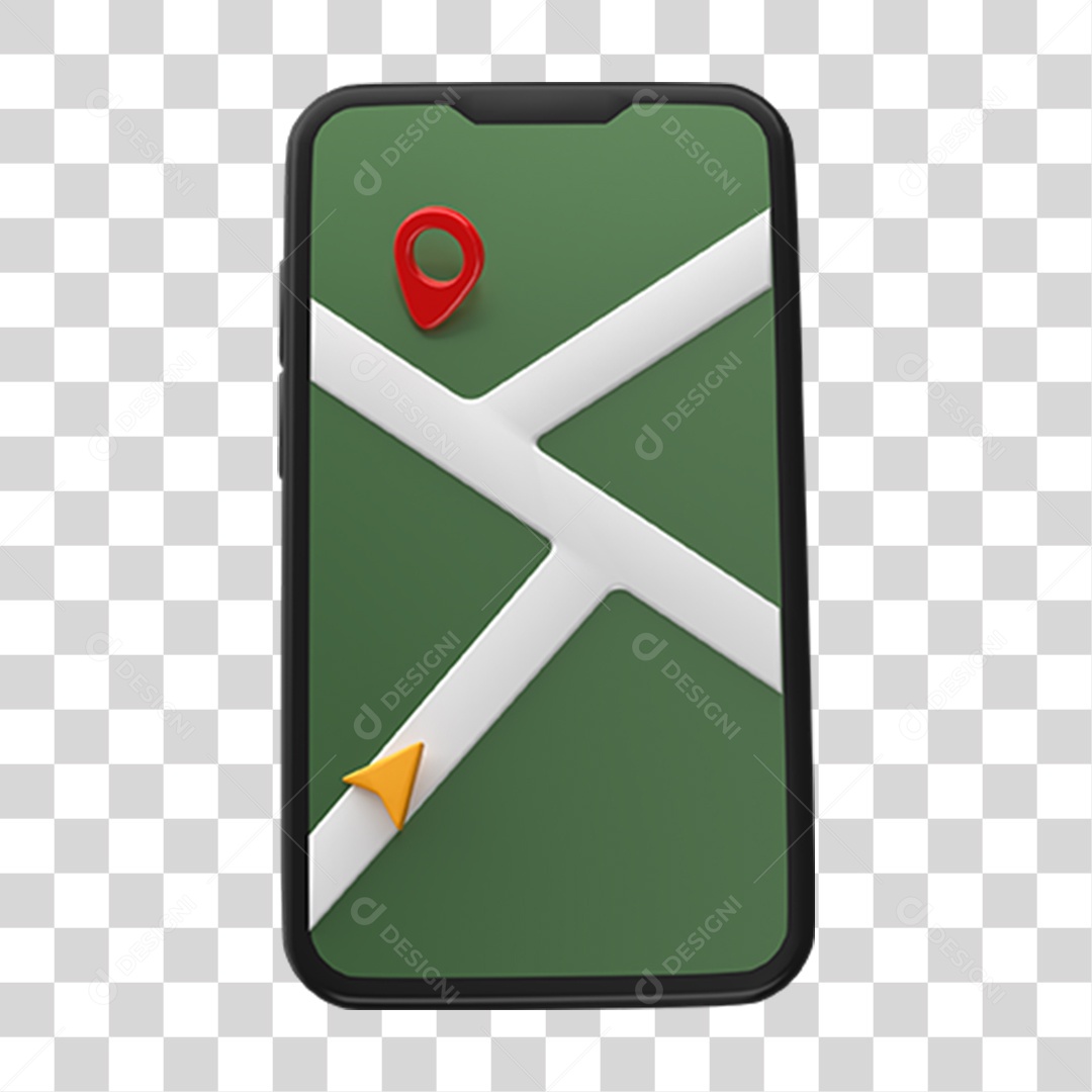 Ícones Celular com Gps Localização PNG Transparente