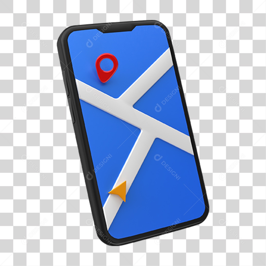 Ícones Celular com Gps Localização PNG Transparente