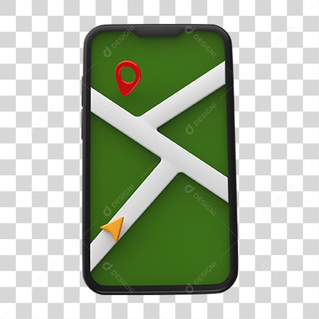 Ícones Celular com Gps Localização PNG Transparente