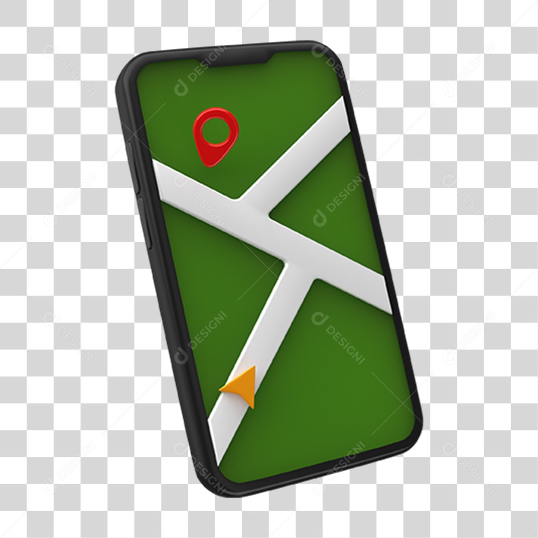 Ícones Celular com Gps Localização PNG Transparente