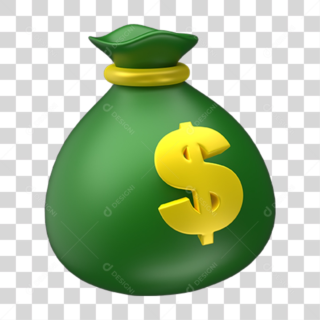 Ícones Saco Dinheiro Moedas PNG Transparente