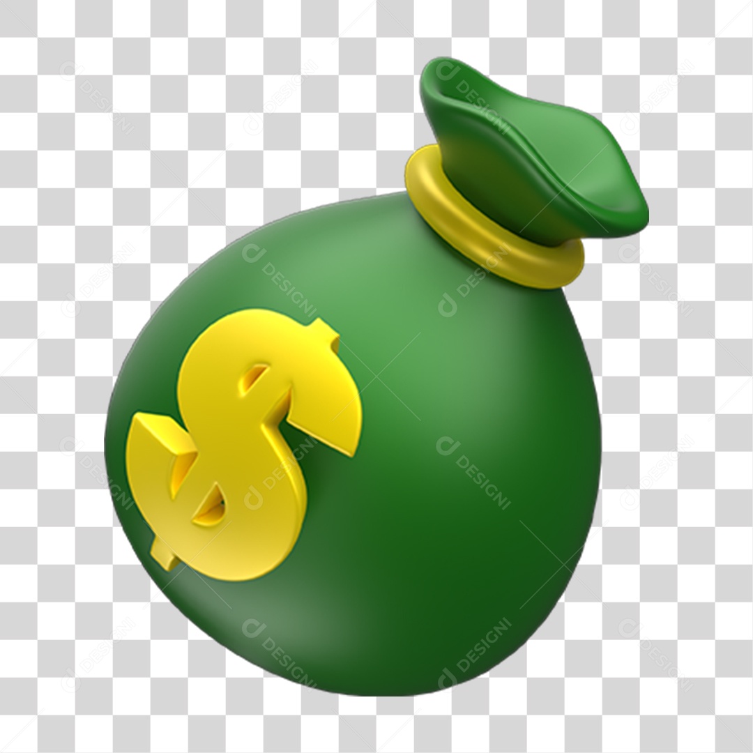 Ícones Saco Dinheiro Moedas PNG Transparente