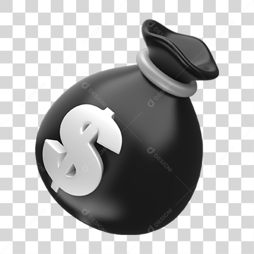 Ícones Saco Dinheiro Moedas PNG Transparente