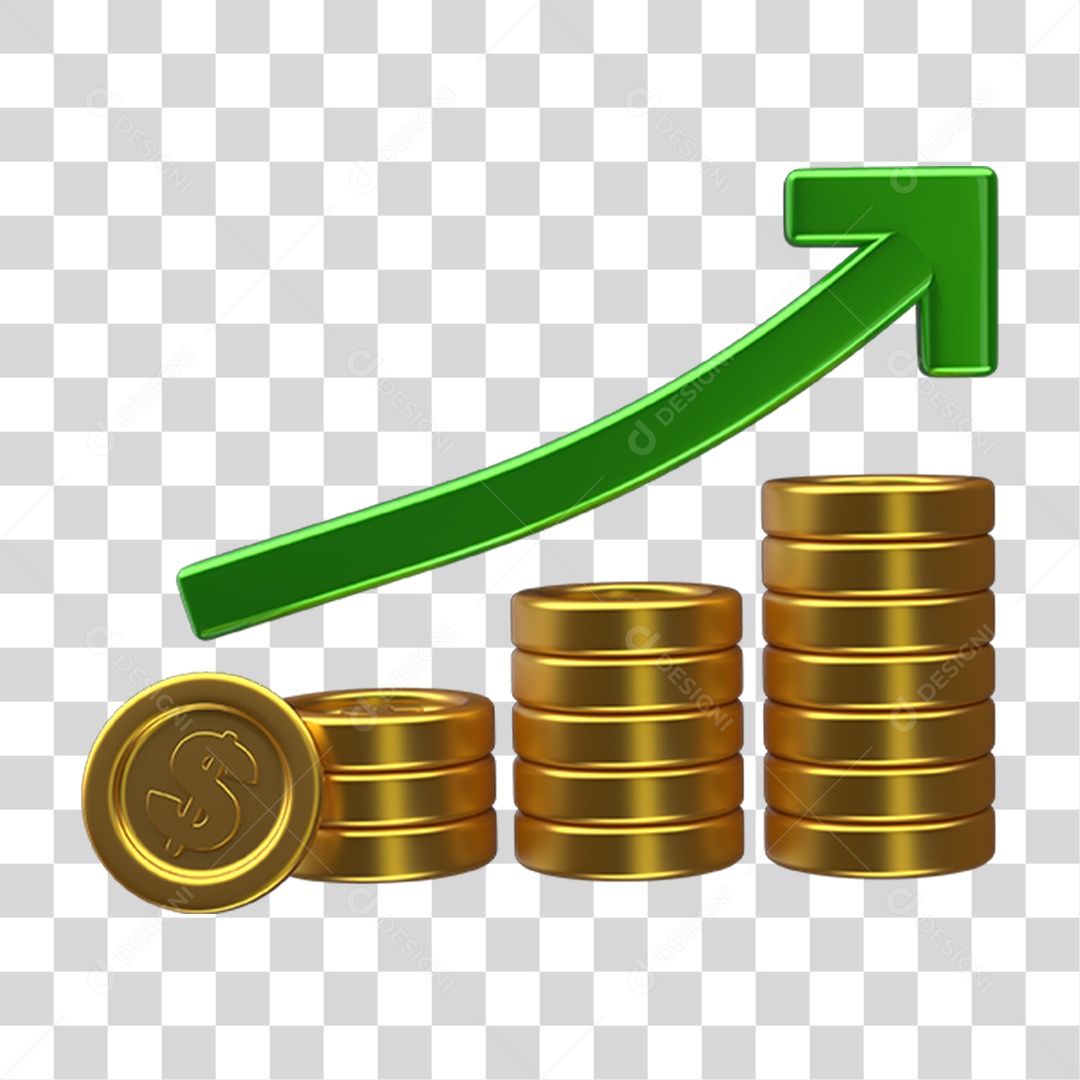 Ícones Gráficos Dinheiro Moedas PNG Transparente