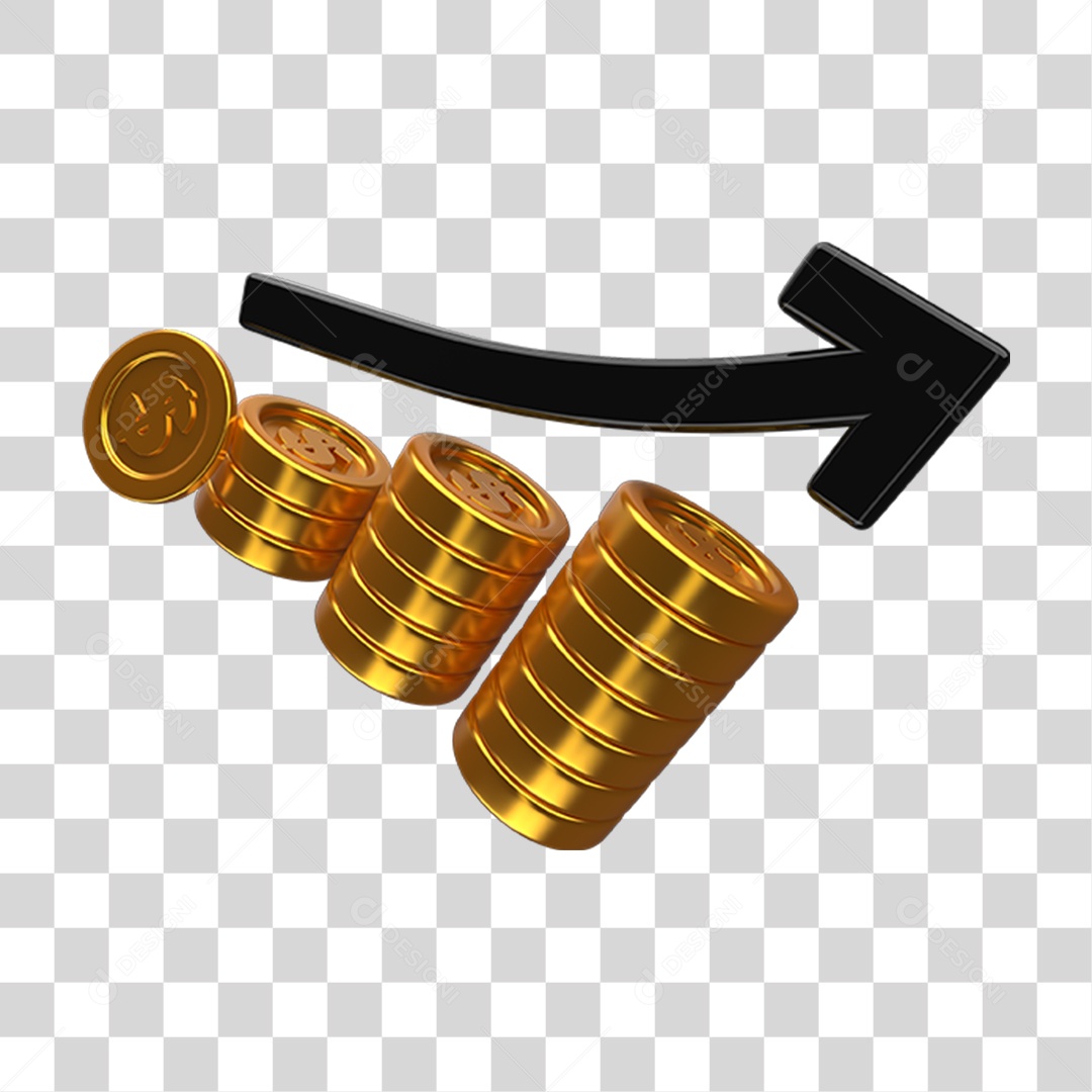 Ícones Gráficos Dinheiro Moedas PNG Transparente