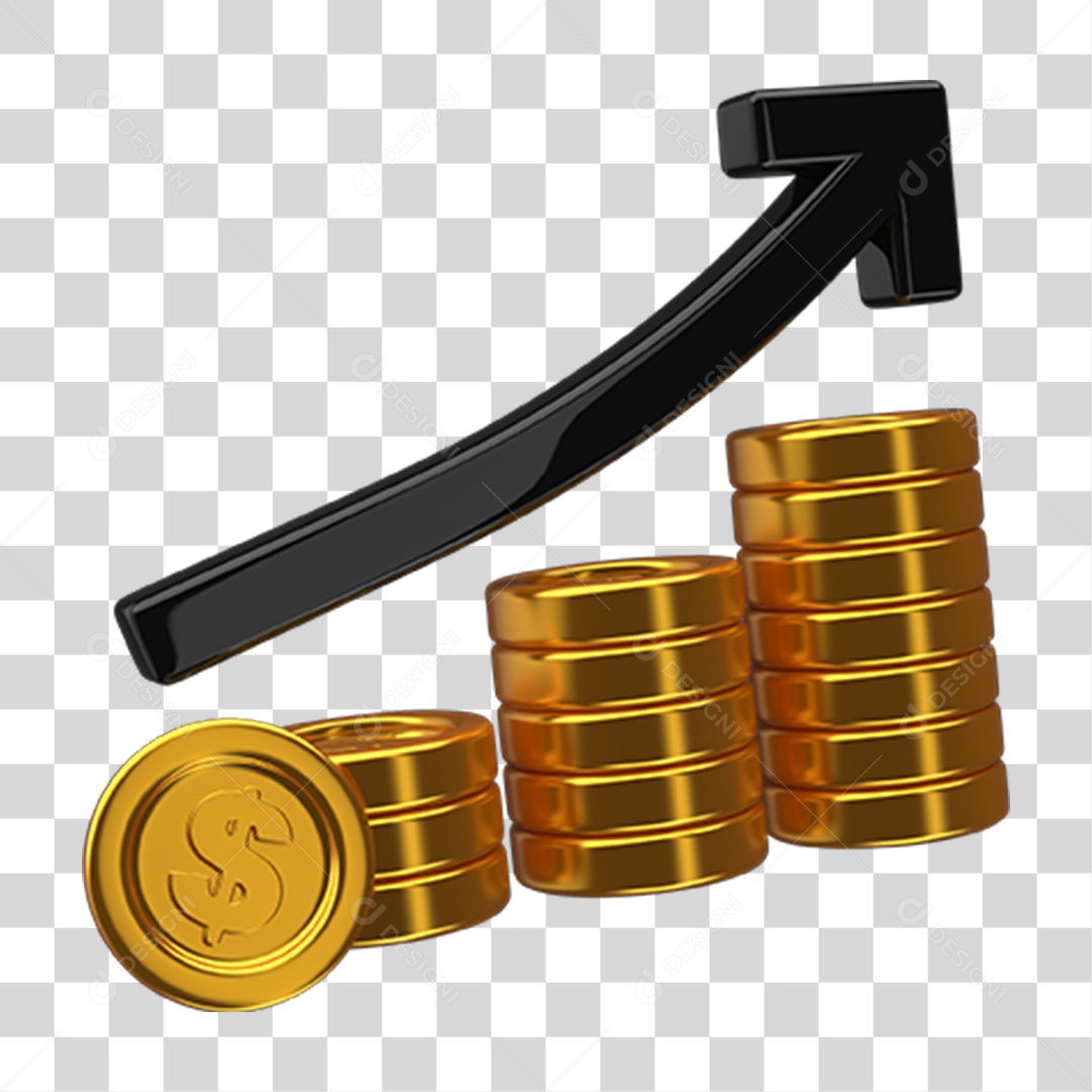 Ícones Gráficos Dinheiro Moedas PNG Transparente