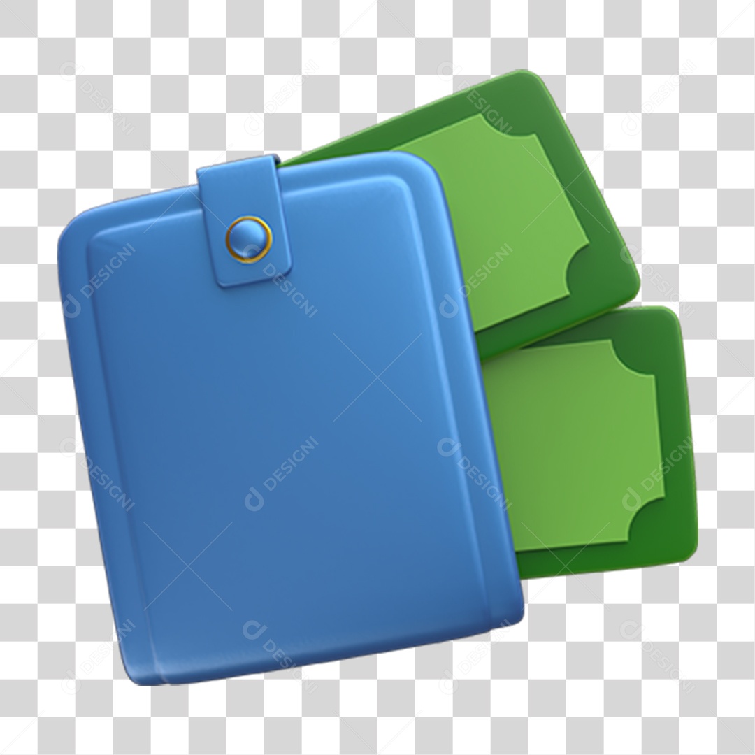 Ícone Carteira Dinheiro PNG Transparente