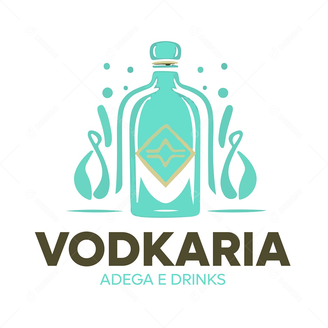 Modelo de Logo Adega EPS Editável