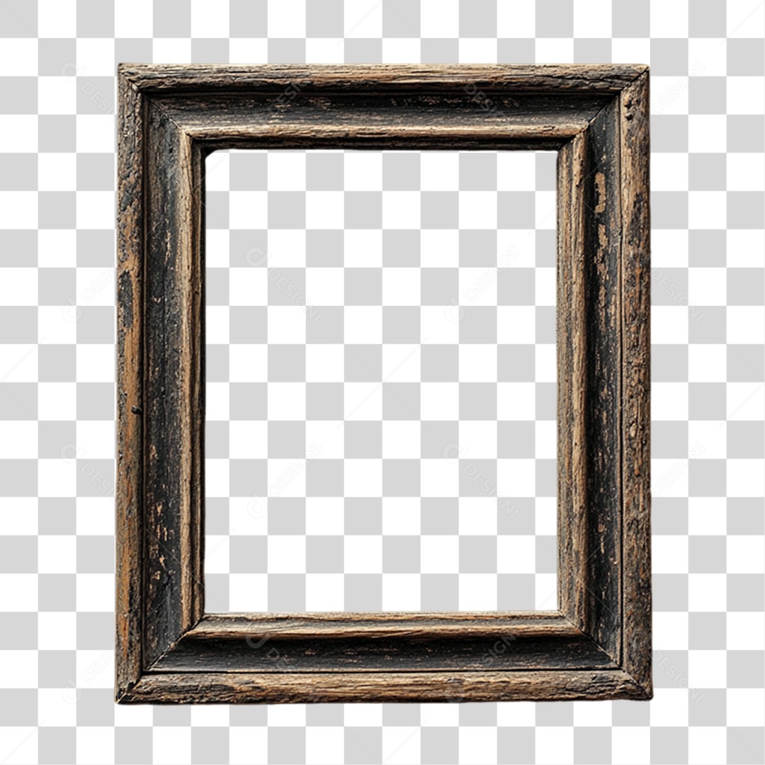 Quadro Moldura PNG Transparente