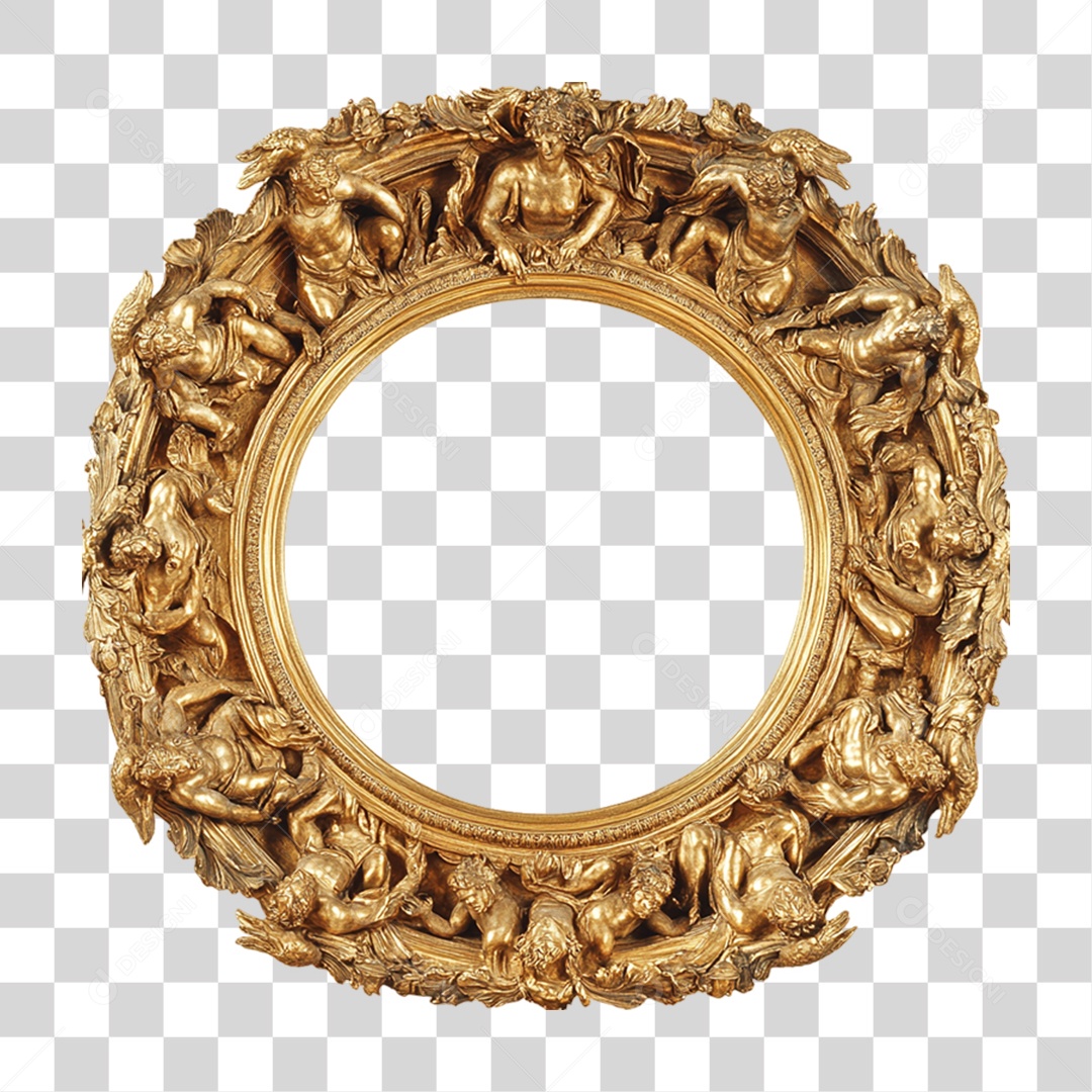 Quadro Moldura PNG Transparente