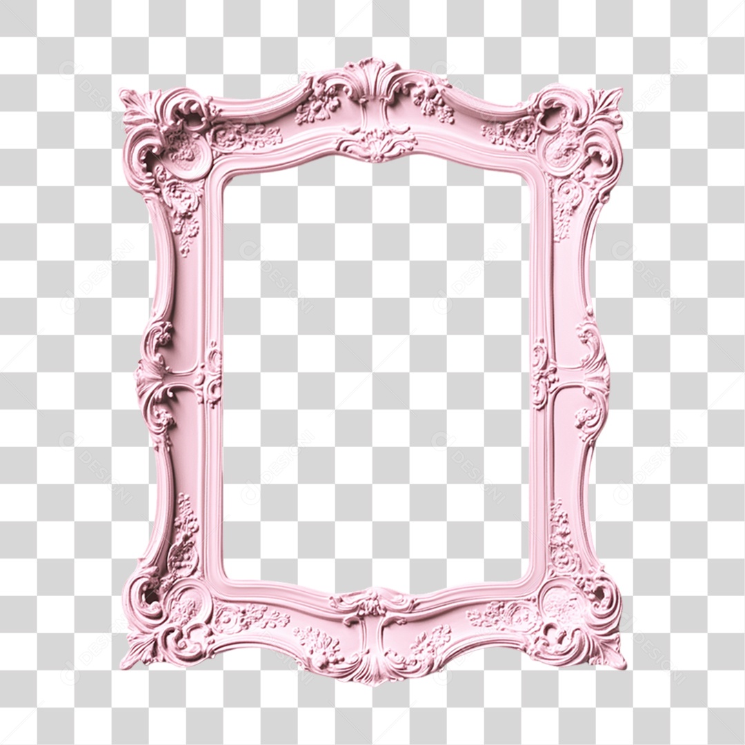 Quadro Moldura PNG Transparente