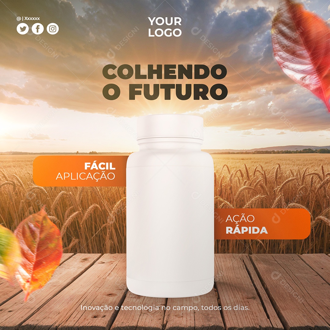 Agricultura Post Social Media  PSD