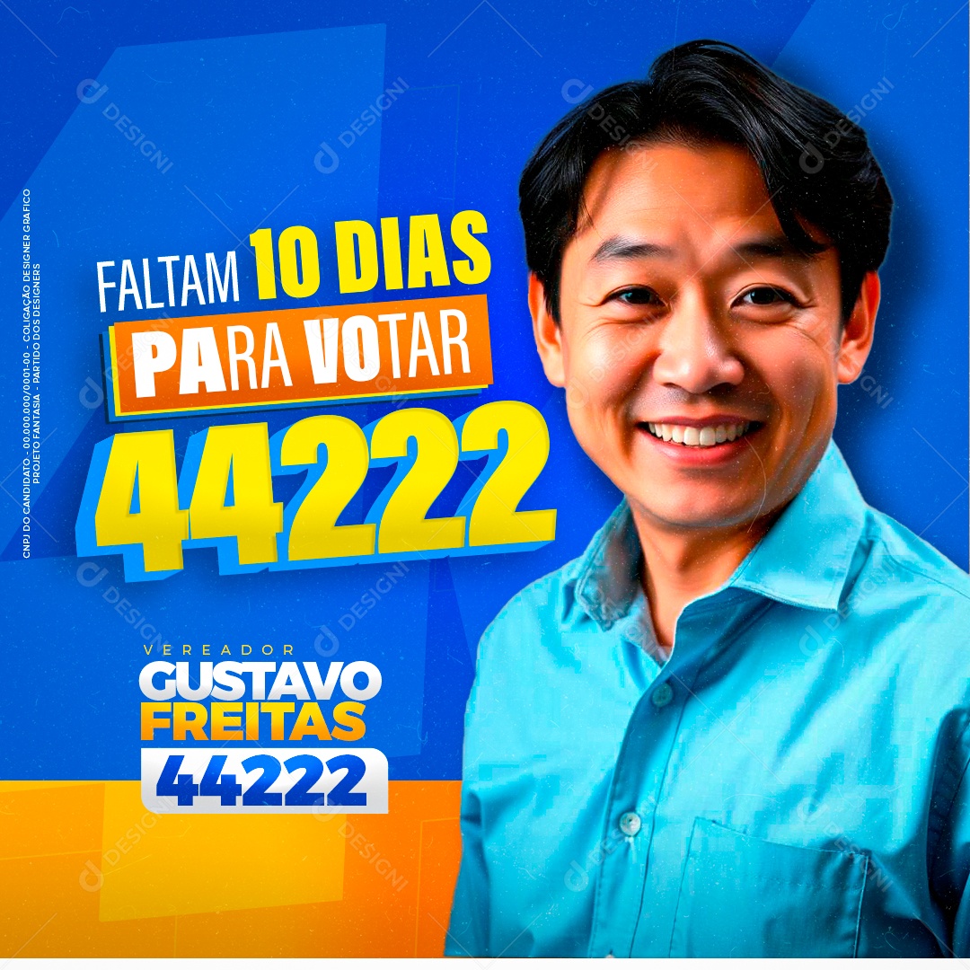 Política Social Media PSD Editável