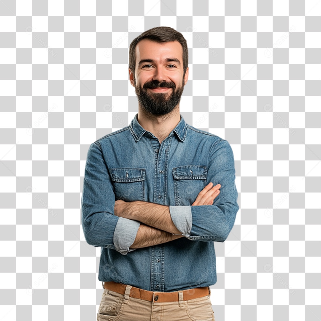 Homem Personagem PNG Transparente