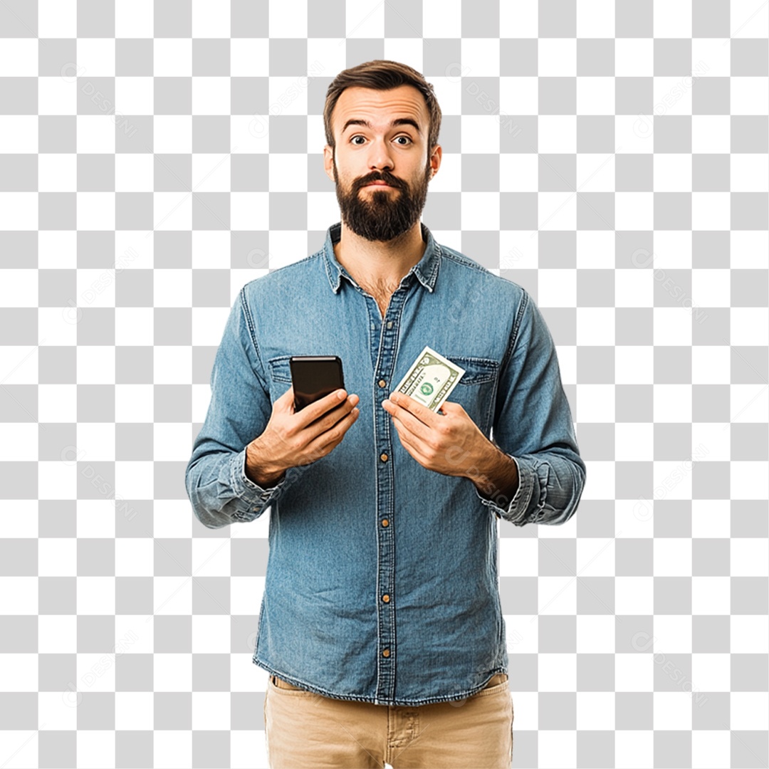 Homem Personagem PNG Transparente