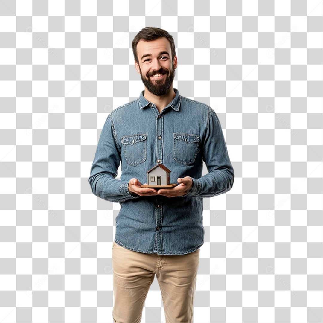 Homem Personagem PNG Transparente