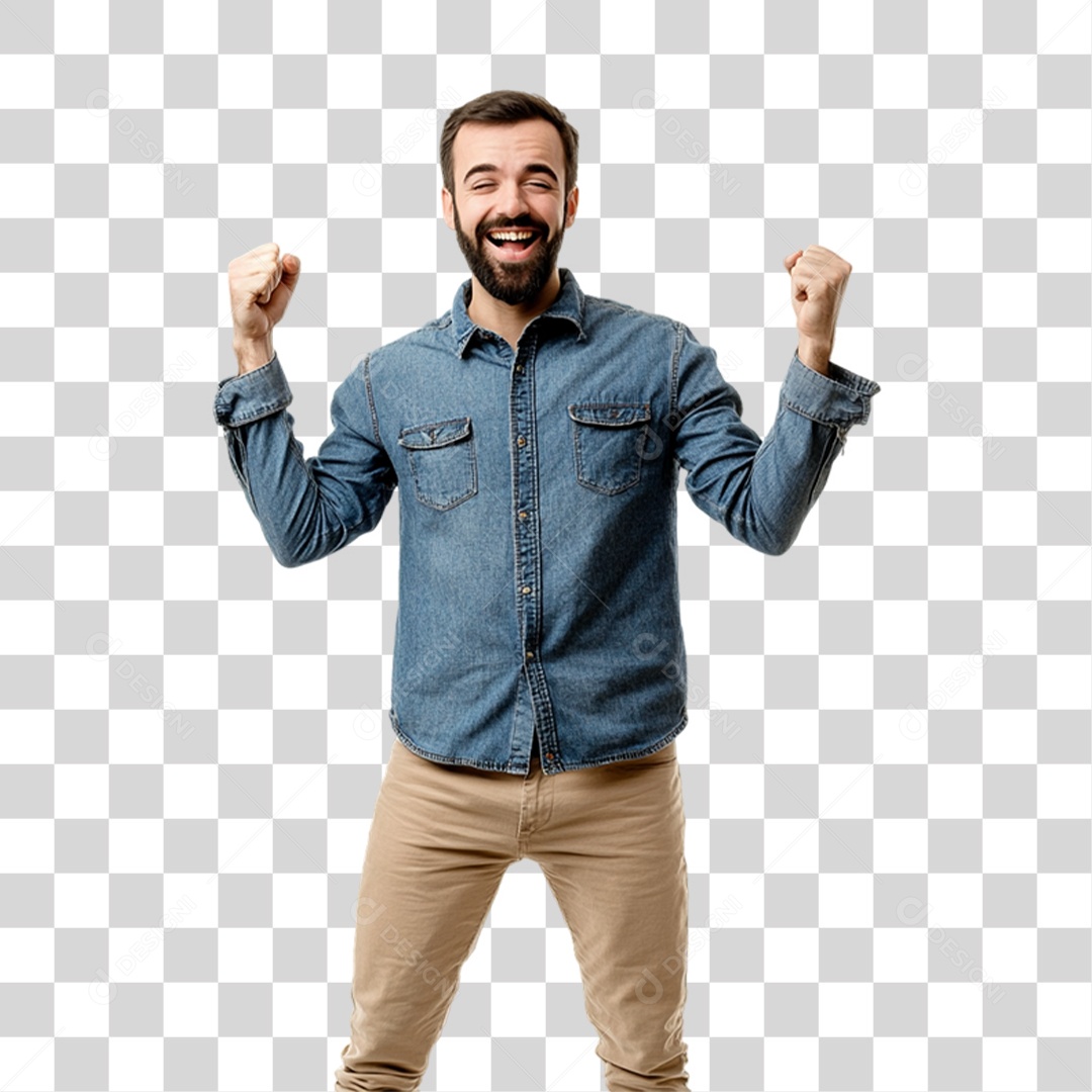 Homem Personagem PNG Transparente