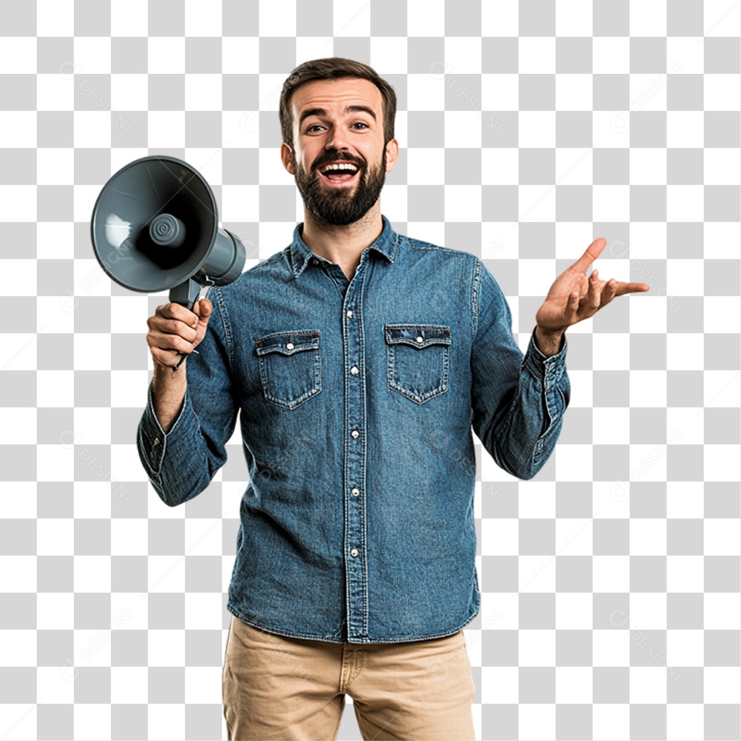 Homem Personagem PNG Transparente