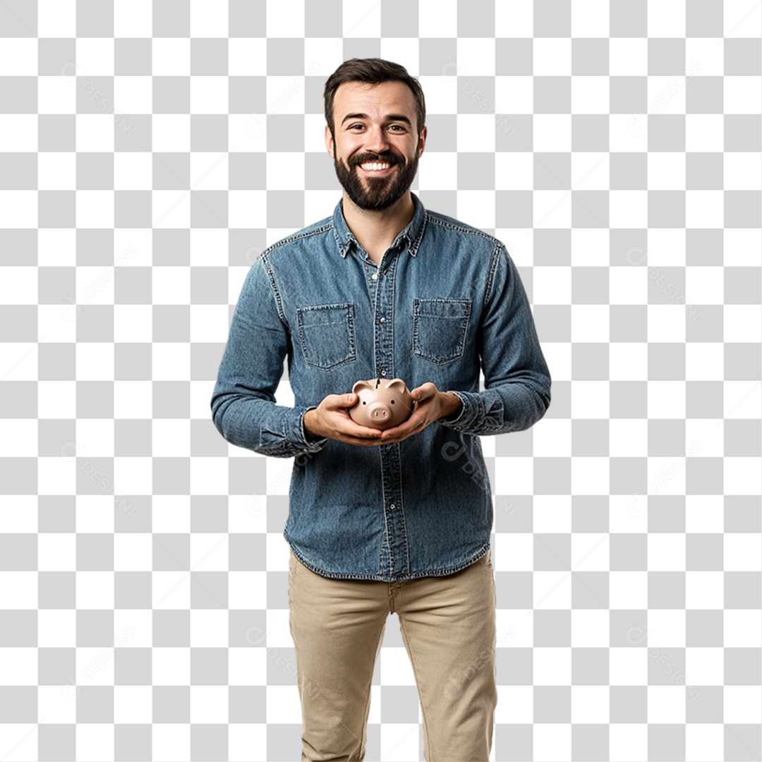 Homem Personagem PNG Transparente