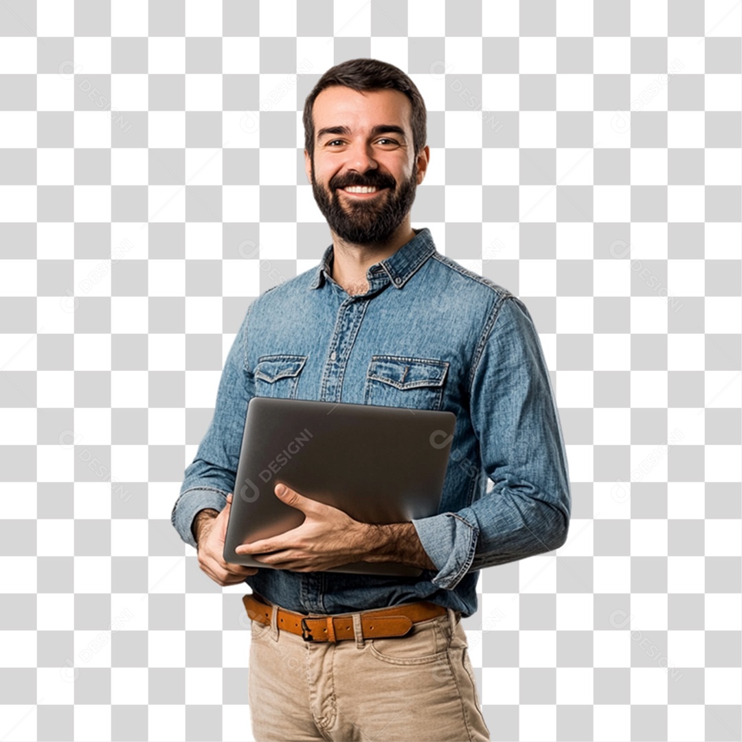 Homem Personagem PNG Transparente