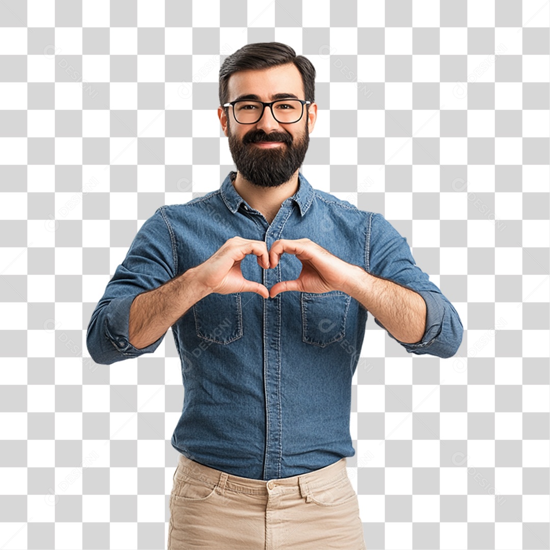 Homem Personagem PNG Transparente