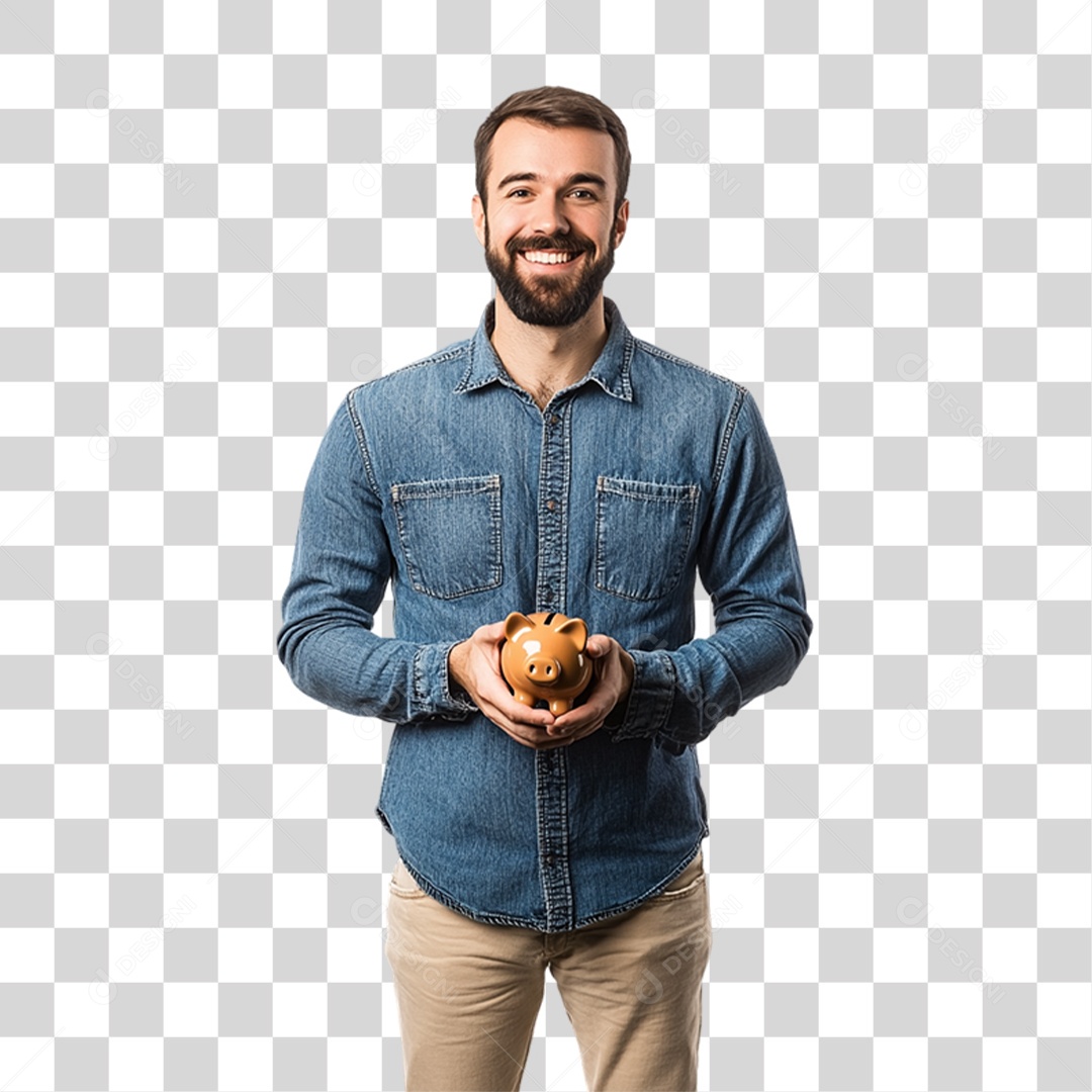 Homem Personagem PNG Transparente