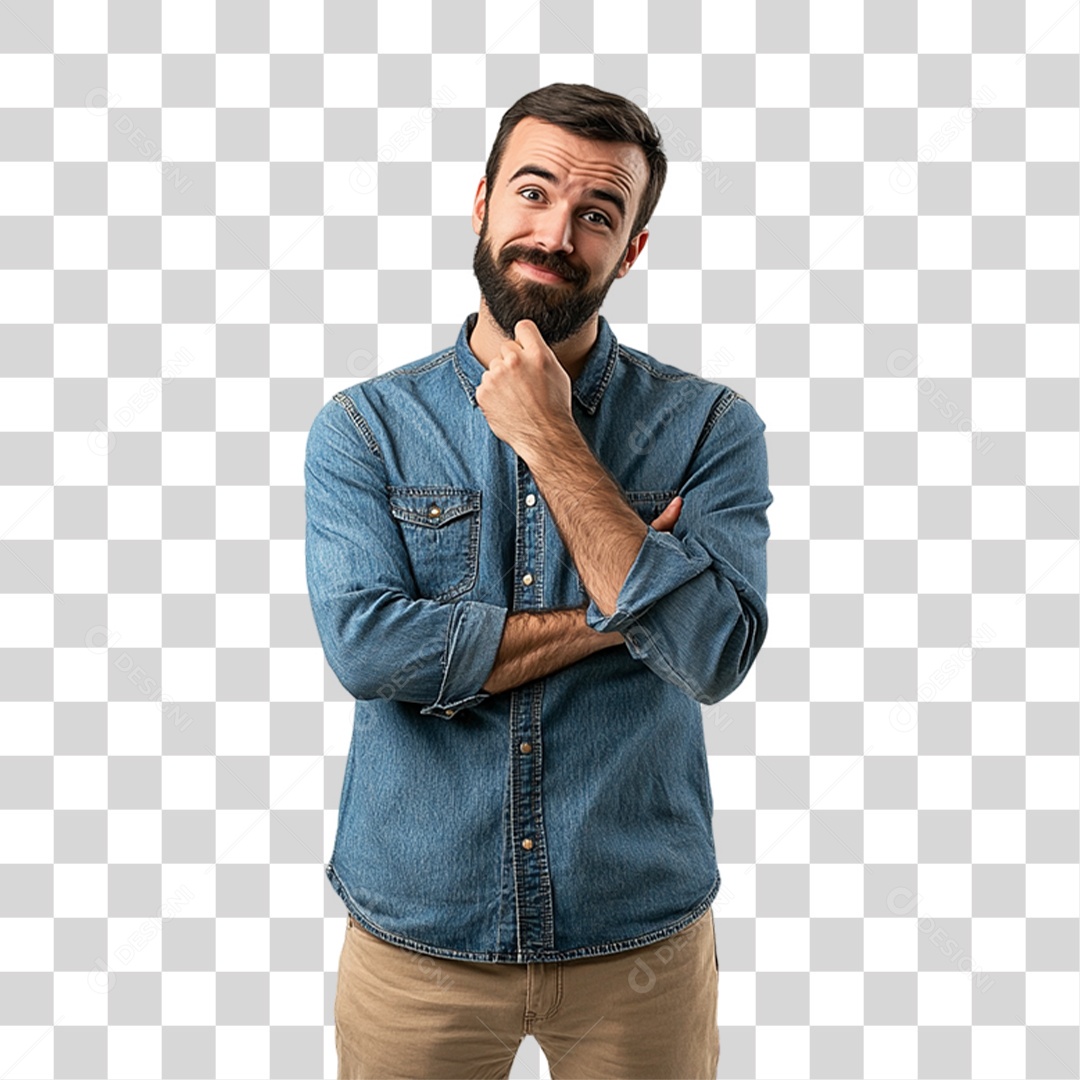 Homem Personagem PNG Transparente