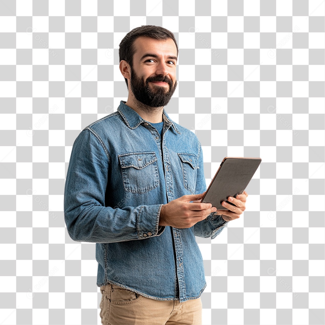 Homem Personagem PNG Transparente