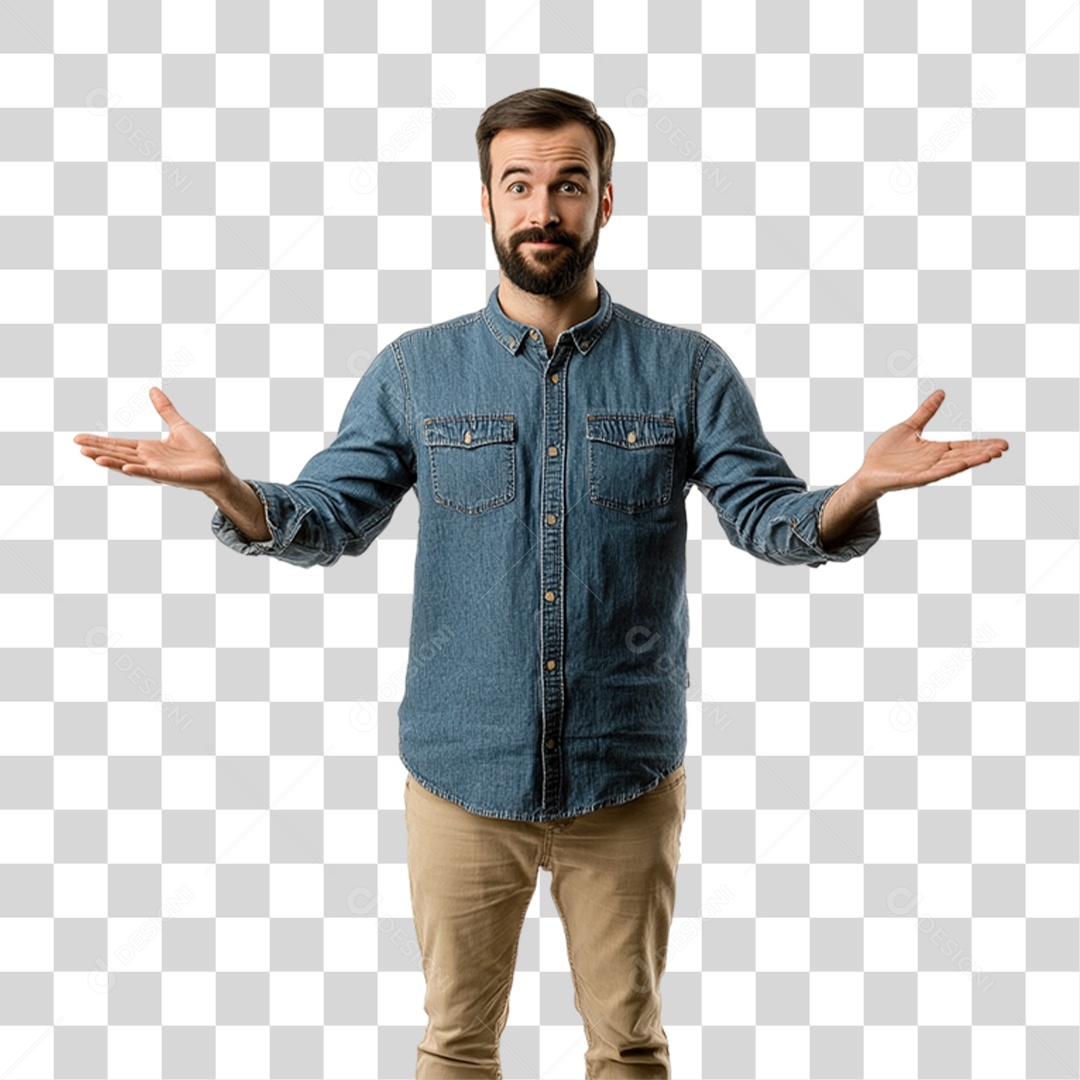 Homem Personagem PNG Transparente