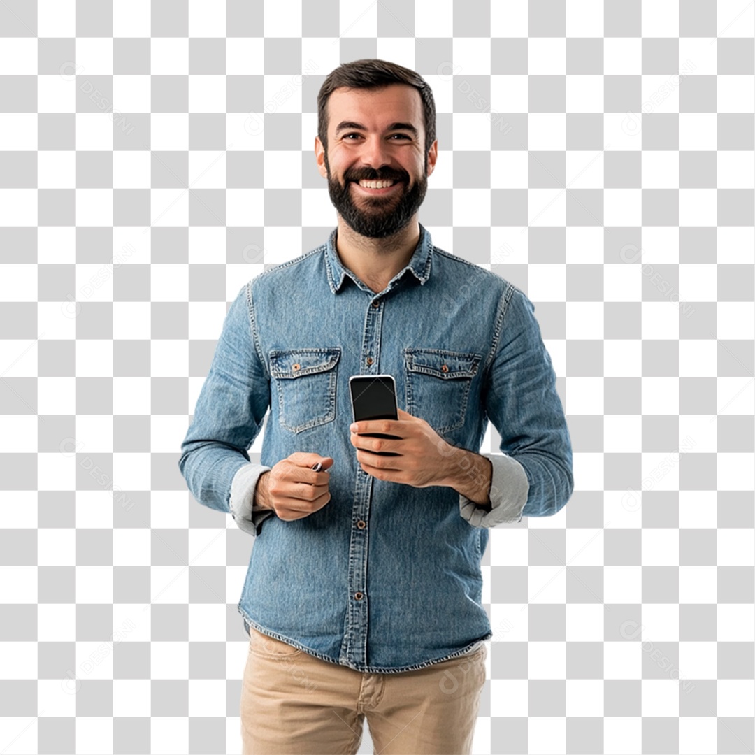 Homem Personagem PNG Transparente