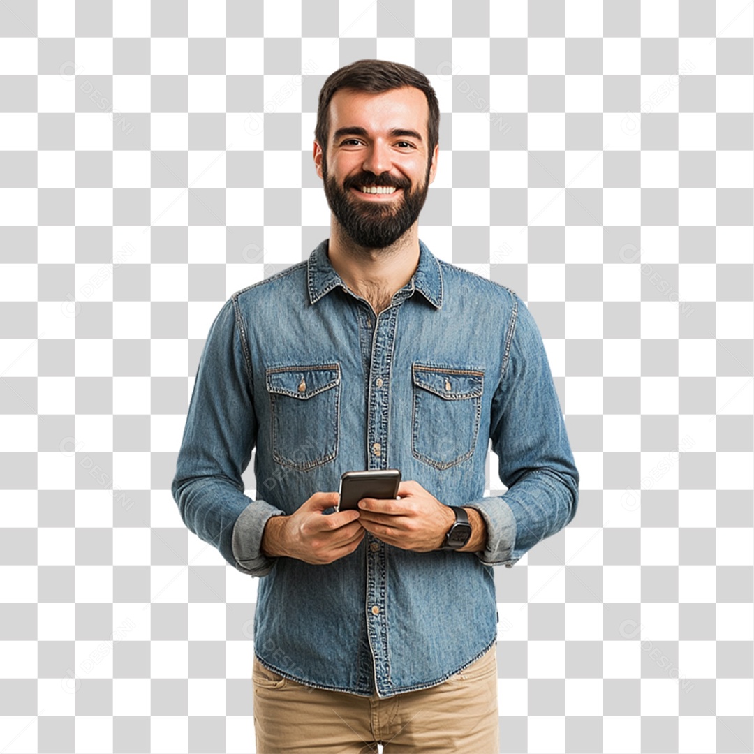 Homem Personagem PNG Transparente