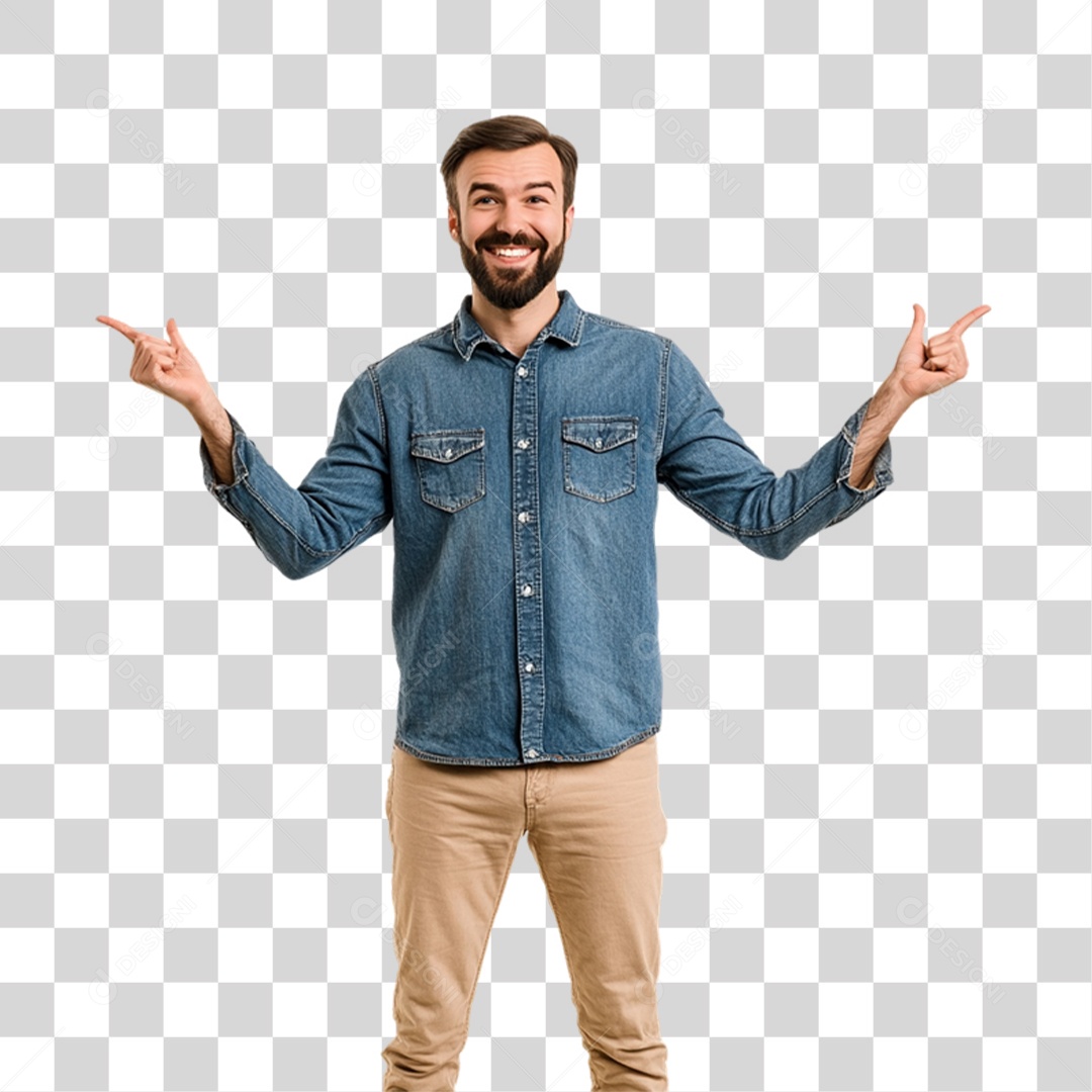 Homem Personagem PNG Transparente