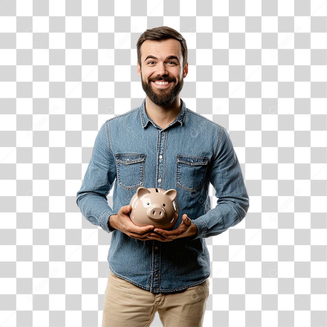 Homem Personagem PNG Transparente